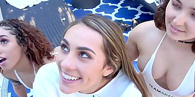 Mackenzie Mace And Kira Perez - Naughty Chics And Switch Positions As They Ride Dudes