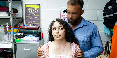 Curly Slut Punished For Stealing Vibrator With Hard Fucking