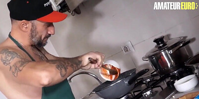 Busty Italian Milf Rough Anal Fucking Before Dinner With Mila Ramos