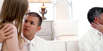 - Young Mormon babe purified with a massive, sacred creampie from an elder