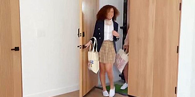 Sarah Lace And Willow Ryder - Teen 18+ Schoolgirls And Seduce Their Teacher For Better Gra