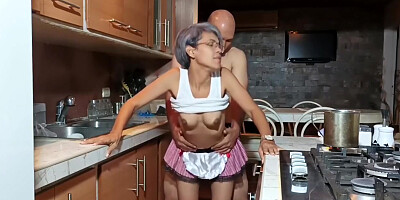 I Love Being On My Back While Im Getting Fucked, What A Nice Cock My Stepbrother Has