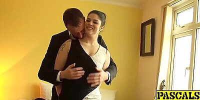 Tattooed Brunette Lucia Gets Fucked Hard In All Positions