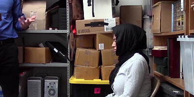 Arab shoplifter Ella Knox is willing to do anything to prevent from going to jail