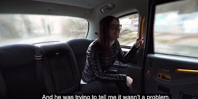 Hot Cab Bae Smashed In Tight Pussy Hole By Horny Driver