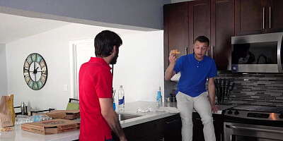 Two stewardess stepmom swapping sex