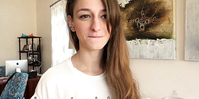 Winning Willow Hayes's small tits video