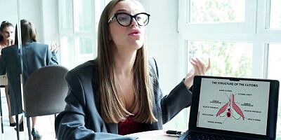 Elina De Lion and Aislin's pussy fingering clip by Viv Thomas