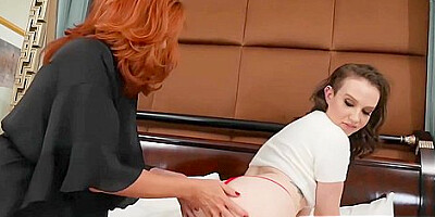 Stepmom Uses Massive Dildoes On Stepdaughter - Hazel Paige And Andi James