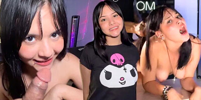 Cutetati, the Tender 18yo Latina, Returns for More Cum in Her Mouth and Pract...