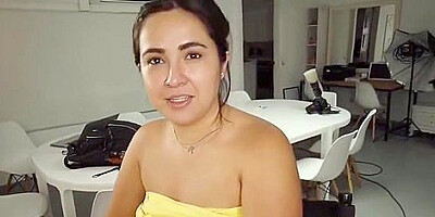Andrea Knows Just What To Do To Become A Pornstar. A Young Babe Turns Into A