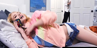 Chloe Cherry, Michael Stefano And Chloe Couture In Ill Assfuck You If You Dont Tell Your Stepmom! With 12 Min