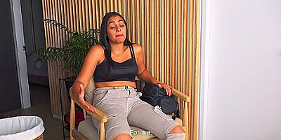 Nerdy Latin Coed With Glasses Turns The Cast