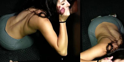 ...Gloryhole Secrets: Voyeur Cam: Allie at Work...