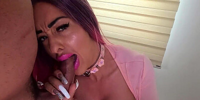 German bimbo whore is going to treat his dick nicely