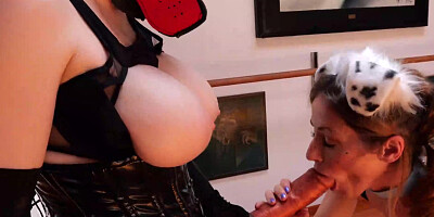 Sheena Shaw and Aiden Starr costume play bumfuck cord on