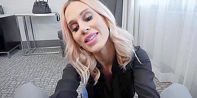 Sarah Jessie - Boss Bitch Utilized Her Adult Mouth In Sucking My Penis