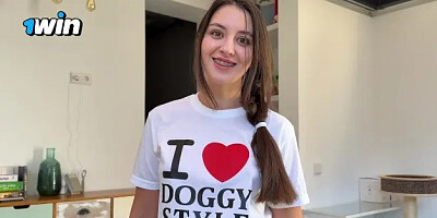 I Seduced My Step Sis when She Wearing ...i Love Doggystyle... T-shirt and Missio...