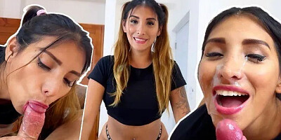 Stepbrother Teaches Me how to Suck My Boyfriends Cock