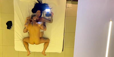 Intimate Video Of Hot Busty Tattooed Morena Having Sex In A Motel - Polly Persch