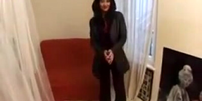 Busty Indian MILF fucks white lover