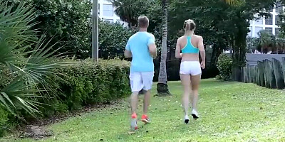 PureMature MILF Cory Chase screw and facial after run in the park