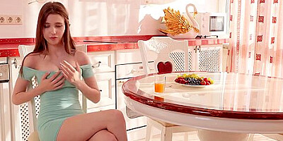 Delicious Pussy First [4k] - Erotic Morning Dessert With 4k) - Mila Azul