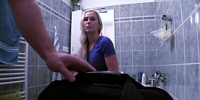 PublicAgent Blonde wants sex on a table