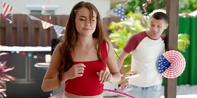 Horny Stepbrother Slides His Huge Sausage Between Selena Loves Buns (Lina Miles, Lolly Dames)