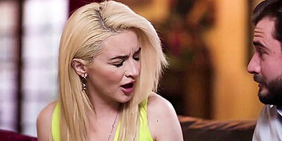 Lola Fae And Nathan Bronson In Tiny Tattooed Blonde Unknowingly Agrees To Let Hung Stud Rail Her