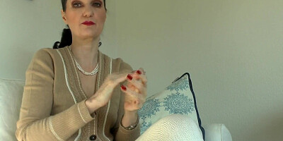 Stepmother Shows Her Watches, Watch Cock Masturbate and Cum