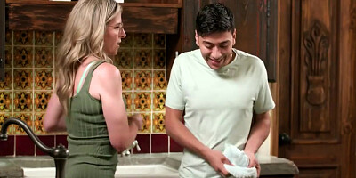 Cory Chase In Stepson Always Teasing Each Other