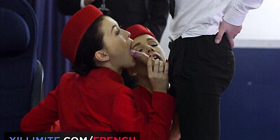 Hottie's stockings action