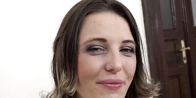 Bitchy white model Bella High fucked by massive black penis