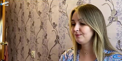 Lusty inexperienced creampies handsome milf during family therapy, reality orgasm.