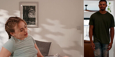 Anna Claire Clouds enjoys interracial