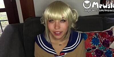 ''Stepbro, do I look good dressed up as an anime girl?'' Asks petite stepsis (2 cumshots) - Mewslut