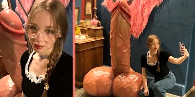 Seduced a Shy Student Who Loves Very Big Cocks