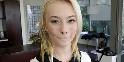 Cute Maddy gets her tiny pussy destroyed