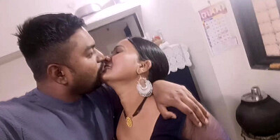 Real Married Indian Couple Hardcore Sex In Kitchen