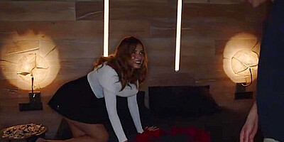 I Invited The Brunette To Hardly Fry In A Juicy Pussy