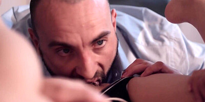 FAMILY SINNERS - Naughty Petite Step Daughter Seduces Her Step Dad And Then Gets Her Pussy Licked