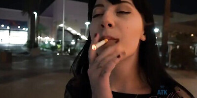 ATK Girlfriends featuring Charlotte Sartre's creampie sex