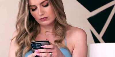 Scarlett Sage and Anna Claire Clouds's real female orgasm trailer by Bellesa Films