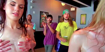 Alexis Rodriguez and Daisy Woods joining Maggie Roze for orgy