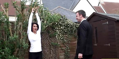 Funny Pascal White and Louise Kay at reality clip