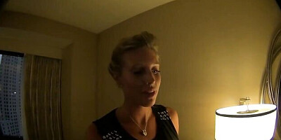 Lustful Samantha's big tits sex