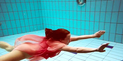 Madam's swimming pool movie by Underwater Show