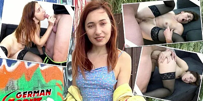 Big Dick in Ass for Short Teen Angie Elif at Casting Fuck