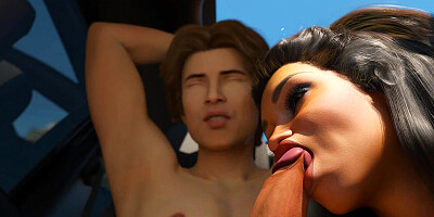 Welcome To Free Will Latina Ex Girlfriend Big Cock Handjob And Blowjob In The Car Ep 52